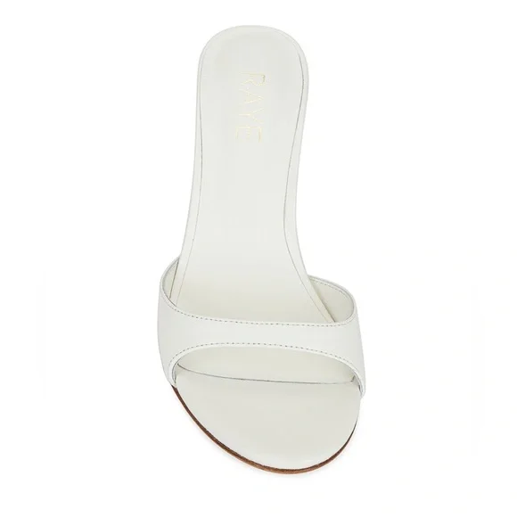 RAYE Alejandra Heel in White - Picture 4 of 9